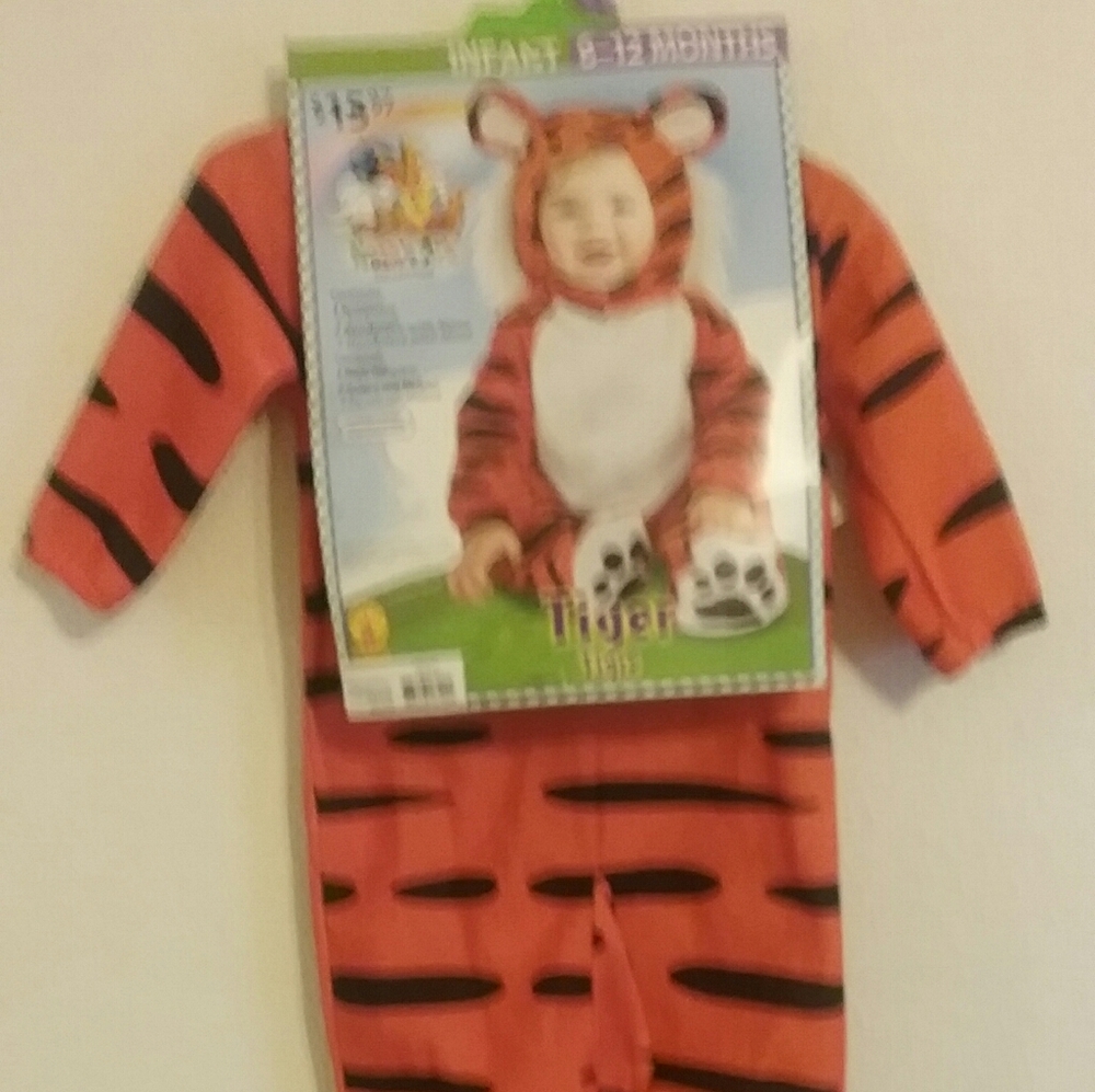 Tiger costume for infants 6 to 12 months